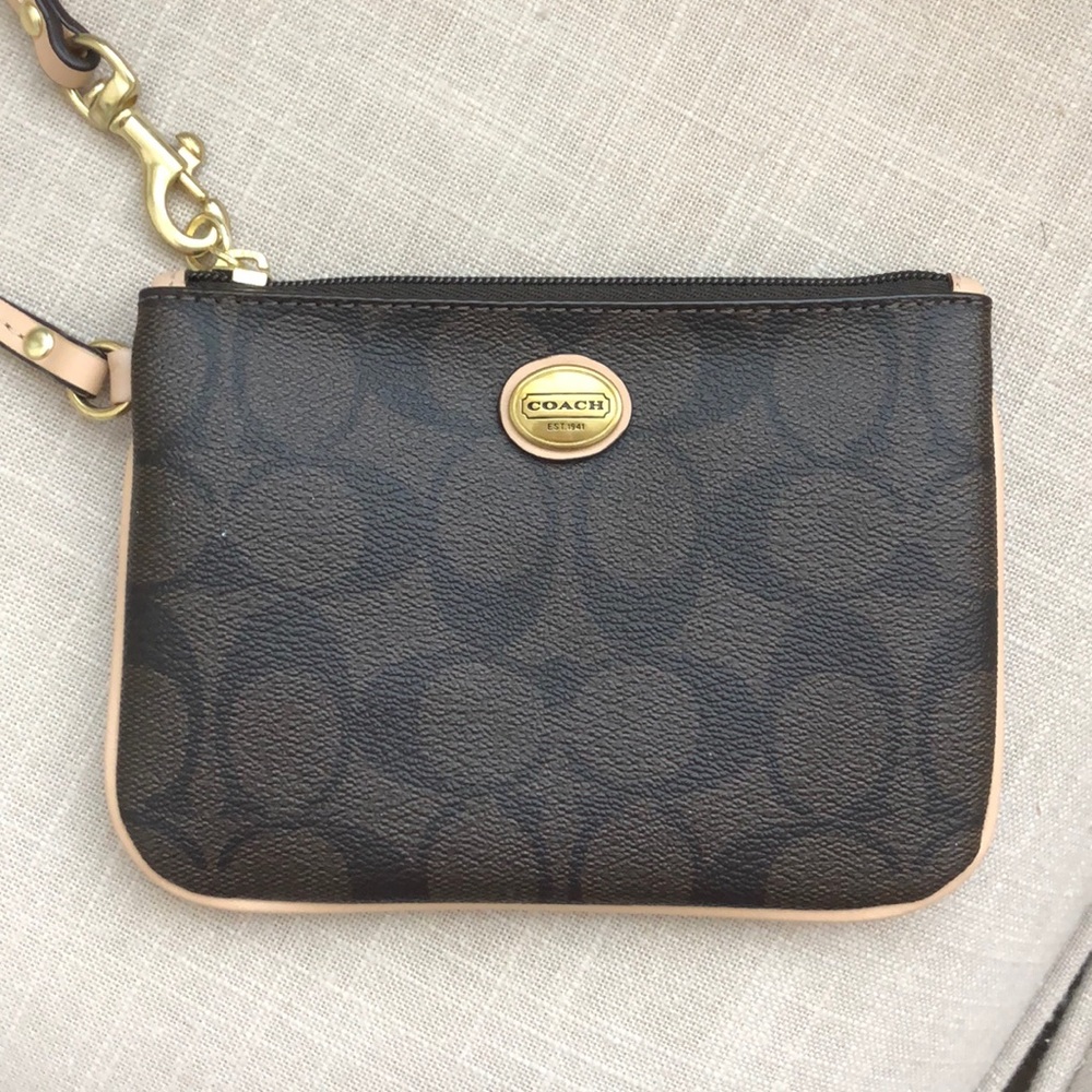 Coach wristlet